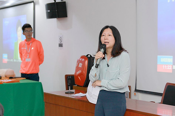花都區教育局職成幼教科陳曉琴作總結發言